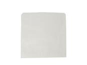 Papier Flachbeutel 21 x 21 cm weiß