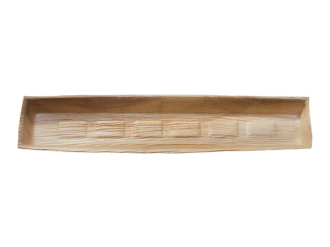 Palmblatt Schale lang 41 x 8,5 x 2,5 cm