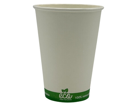 Bio Kaffeebecher ECO 300ml/12oz,  90 mm Karton (1.000 Stck)